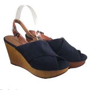 Lucky Brand Merrona Platform Wedge Shoe